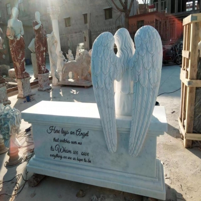 White angel tombstones for the USA's client