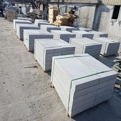 G375 grey granite paving to North EU